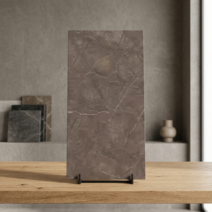 Pulpis Brown Terrazzo Carving Retro Glazed Porcelain Tiles 60x120cm Decorative Floor <b>Wall</b> Tile - Product Image 1