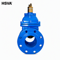 Vanne à opercule à bride HSVA DN100 en fonte ductile verrouillable