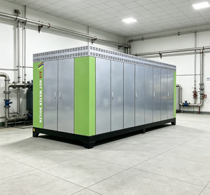 Chaudière de chauffage industrielle 60 kW, générateur entièrement automatique à circulation naturelle eau-feu - Product Image 4