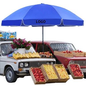 Customized Travel Beach <b>Umbrella</b> <b>Large</b> Outdoor Advertising Heavy Duty Parasol with Logo and Sun Protection - Product Image 4