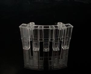 Cuvette en plastique jetable FSK pour analyseur biochimique <span class=keywords><strong>Mindray</strong></span> <span class=keywords><strong>BS</strong></span>-<span class=keywords><strong>120</strong></span>, 5 trous, OEM personnalisé, fourniture de laboratoire, fabriquée en PP - Product Image 2