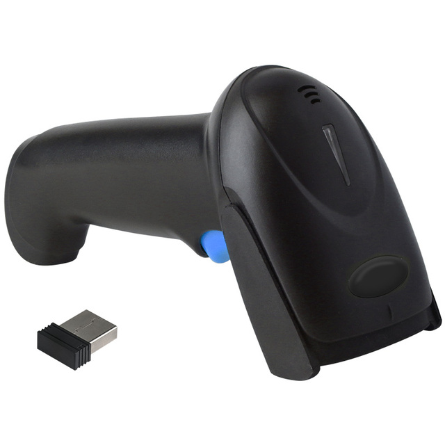 Xkancode 2D QR Code Wireless Barcode Scanner Supports Windows Mac Android Linux PC POS 2.4G Cordless Barcode Scanner