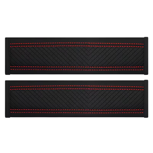 Protetores de Cinto de Segurança Universal Coolter em PU Respirável com 2 Pontos de Apoio para Ombro e Design Automotivo em Relevo Modelo Z172 - Product Image 5