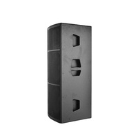 Système de sonorisation audio professionnel extérieur actif à 2 voies avec module d'amplification DSP alimenté de 2*15 pouces Subwoofer