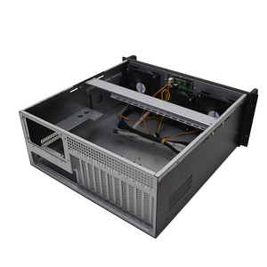 Alüminyum raf monte 19 inç 4u sunucu kasası ile çift psu endüstriyel pc durumda EEB atx bilgisayar sunucu kılıfları 4u - Product Image 4
