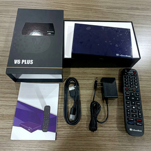 VSeeBox V6 Plus Android 14 TV Box 4 Go RAM 64 Go ROM 8K UHD WiFi 6 BT5.0 Amlogic 905Y5 OEM Vente en Gros Acier Garantie 3 Ans - Product Image 1