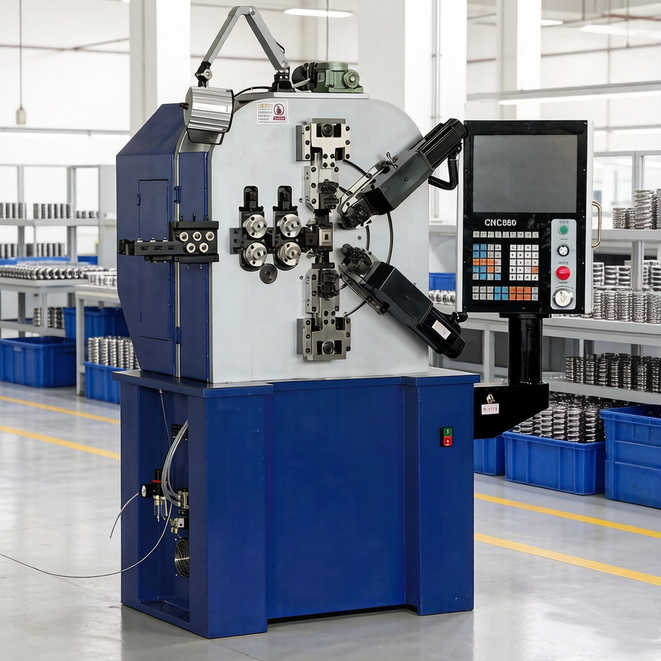 Automatic Spring Forming Machine | CNC Spring Coiling Equipment for ...