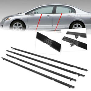 Tira de sellado de goma para ventana de puerta Civic 72910 SNA A01 72950 SNA A01 para Honda Civic 2006-2011 - Product Image 3