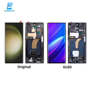 OLED gốc toàn màn hình cảm ứng điện thoại di động hiển thị <span class=keywords><strong>LCD</strong></span> màn hình hiển thị <span class=keywords><strong>Digitizer</strong></span> Đối với Samsung S23 Ultra với khung kích thước nhỏ <span class=keywords><strong>LCD</strong></span> - Product Image 2