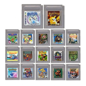 Nuevo Cartucho de Gameboy Color en Versiones Plateada y Amarilla para GBC - Material ABS de Alta Calidad - Product Image 1