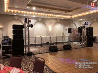 Altavoces Profesionales Activos T.I Pro Audio con Crossover Integrado, Sistema de Sonido Line Array de 10 Pulgadas para Iglesia