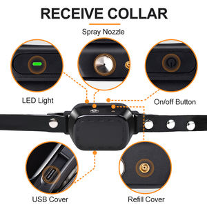 小型犬用の新着アンチバークデバイス充電式防水バークコントロールアンチバークスプレーカラー - Product Image 2