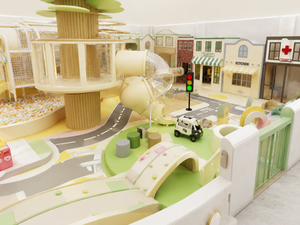 Aire de jeux intérieure commerciale personnalisée pour enfants, labyrinthe d'aventure, équipement de jeu souple pour centre commercial, centre communautaire, certifié ASTM - Product Image 5