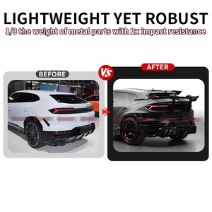 Alerón Trasero de Fibra de Carbono Prepreg Estilo MSY para Lamborghini Urus SE, Suministro al por Mayor, Exportación Directa - Product Image 2