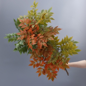 Follaje Artificial de Hojas de Árbol Lacado, Nuevo Estilo Chino, Decoración Interior de Plástico, Flores Artificiales Dkb, Plantas de Interior - Product Image 2