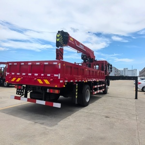 Truk Derek Dongfeng Huashen 10-ton 5-segmen Boom untuk Pengangkatan dan Transportasi Kargo Curah Jarak Pendek - Product Image 5