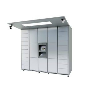 Chất Lượng Cao Lưu Trữ An Toàn Thông Minh Nơi Công Cộng Thể Hiện Thông Minh Bưu Kiện <span class=keywords><strong>Locker</strong></span> - Product Image 2