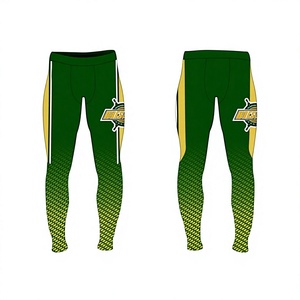 Factory Price High Quality ODM Custom Spandex/<b>Nylon</b> Four-Way Stretch Breathable Yoga <b>Leggings</b> - Product Image 2