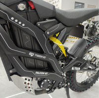 79 Bike Falcon Pro GT 2025 Moto électrique tout-terrain en alliage d'aluminium Moteur central 16800W 95km/h 72V 40Ah Frein à disque Lithium