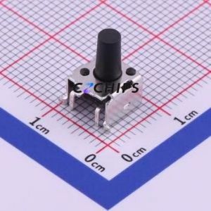 TS-1045-A13B3-D2 Tactile Switch SMD Switch Single Pole Single Throw Round Button 2.5N Horizontal Mount - Product Image 1