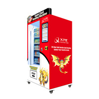 Distributeur automatique de cartes à collectionner Combo : Distributeur de cartes de jeu en boîte mystère avec élévateur