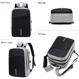 Mochilas Escolares Impermeables Personalizadas para Negocios, Mochila de Viaje para Portátil, Mochila Antirrobo para la Universidad - Product Image 5