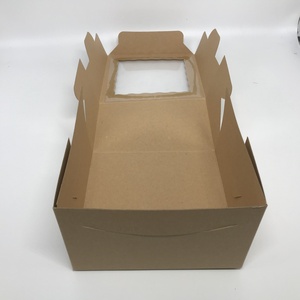 Custom Logo Kraft Paper <b>Box</b> for Snack Cookie Cake Sushi Noodle Sugar Jelly Window Display-for Food Packaging Cake <b>Box</b> - Product Image 4