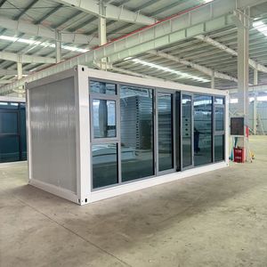 Casa Contenedor Plegable Modular de PVC Prefabricado Blanco WFZH de Montaje Rápido y Construcción Premium - Product Image 3