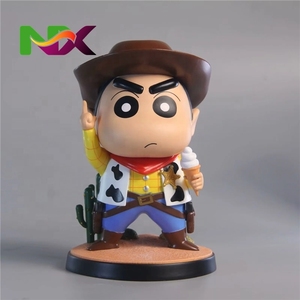 Figura de Acción de Anime de Crayon Shin-chan como <span class=keywords><strong>Woody</strong></span> de <span class=keywords><strong>Toy</strong></span> <span class=keywords><strong>Story</strong></span> y Buzz Lightyear, 17 cm - Product Image 2
