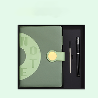 Carnet de notes A5 personnalisé avec logo, couverture rigide, élégant coffret cadeau d'affaires, agenda en cuir pour événements d'entreprise, cadeau promotionnel