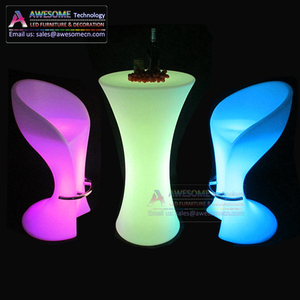 Sự kiện ngoài trời đồ nội thất gói ánh sáng lên cao đầu bảng và bãi biển Phân chiếu sáng đồ nội thất Led Bar ghế - Product Image 6