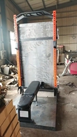 DINUO Rack de Squat Mural Entièrement Pliable en Tube d'Acier Robuste Haute Compatibilité Cage de Musculation Équipement de Gymnastique à Domicile
