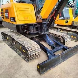 Mini-excavatrice sur chenilles Sany55 d'occasion, 5,7 tonnes, godet de 0,2 m³, marque chinoise d'origine, petite excavatrice de chantier, faible nombre d'heures, bon état - Product Image 4