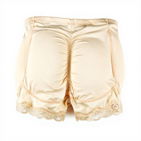 Culotte gainante rehausseur de fesses avec coussinets en éponge amovibles pour un effet sculptant et un contrôle du ventre