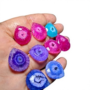 Piedras Preciosas de Cuarzo Solar Natural en Tendencia, Cabujones Sueltos de Diferentes Formas, Último Diseño para la Creación de Joyas y Colgantes, FAIJAN GEMS - Product Image 1