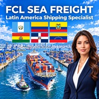 Agent maritime transitaire, services de fret maritime international, livraison de la Chine vers le Venezuela et le Guatemala