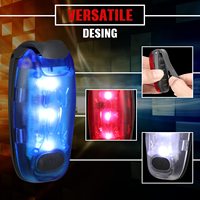 Luz de Seguridad LED Personalizada de Fábrica UMIONE, Luz de Clip para Correr, para Corredores, Collar para Perros, Lámpara de Advertencia Estroboscópica de Alta Visibilidad