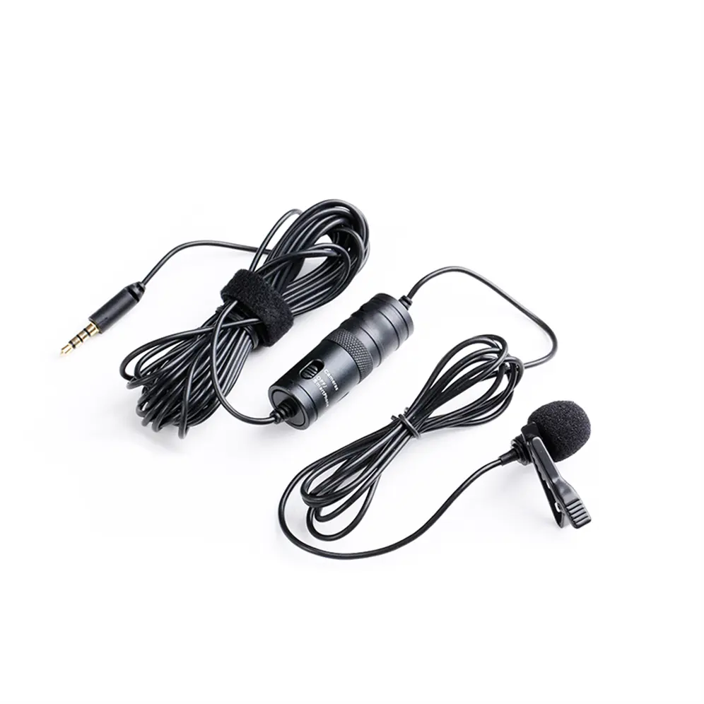 Brand New 3.5Mm 6.3Mm Dasspeld Microfoon Revers Lavalier Microfoons