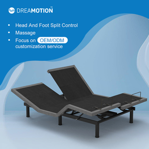 Dreamotion OEM ODM Vua Nữ Hoàng Kích Thước Đầu Và Chân Chia Điều Khiển Thông Minh Có Thể Điều Chỉnh Giường Cơ Sở Cho Người Cao Niên - Product Image 1