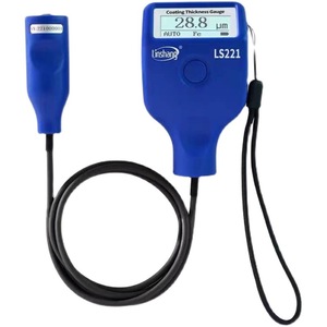 Linshang Coating Thickness <b>Gauge</b> LS221 Digital Paint And Galvanized Steel Measurement Instrument For Metal Surface Testing - Product Image 1