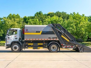 Camion compacteur à ordures diesel de 12/14 mètres cubes, Dongfeng 4*2, petit camion compacteur à chargement arrière - Product Image 3