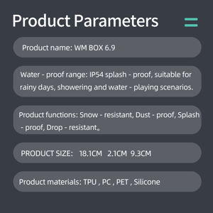 Custodia Impermeabile Sportiva per iPhone 16/17 Pro Max, Design IP54 Antipolvere Antiurto per Lavoro/Viaggio all'Aperto, in TPU+PC+Silicone, Magnetica - Product Image 2