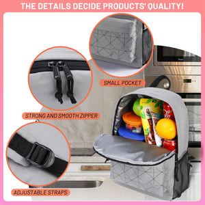 Wholesale Polyester 24L Dry <b>Cooler</b> <b>Backpack</b> Waterproof Insulated Soft Sided <b>Cooler</b> for Food Leak-proof Camping & Picnics - Product Image 5