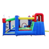 Gonflable d'extérieur et d'extérieur-cour pour enfants, en vente, bon marché, pour piscine coulissante d'eau à domicile