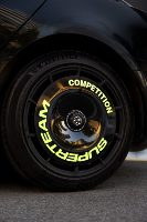 Nouvelles jantes de course aérodynamiques en aluminium forgé 6061-T6 noir brillant, édition compétition, 16-22 pouces, avec couvercle turbofan