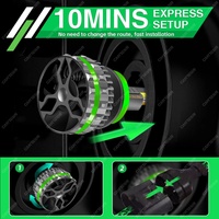 Ampoules de phares LED pour voiture personnalisées K28 300W haute puissance 6000K H4/H11/9005/9006/9012/Canbus/H7 IP68 étanches 60000LM