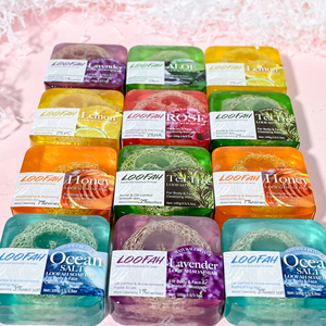 <span class=keywords><strong>Sapone</strong></span> Naturale alle Erbe 100g al Miele per Viso e Corpo, Esfoliante Schiarente, Detergente Sbiancante per la Pelle, <span class=keywords><strong>Sapone</strong></span> con <span class=keywords><strong>Luffa</strong></span>, Glicerina e Curcuma - Product Image 3