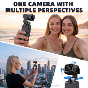 Portable Sport Camera Rotatable HD Night Vision Live 4k <strong>Action</strong> Camera Bike Pocket Camcorder 4k Vlogging Camera <strong>Action</strong> CameraX20 - Product Image 4