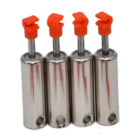 Amortisseur d'huile hydraulique de tampon de revêtement de fermeture douce de matériel de meubles pour le piston de charnière