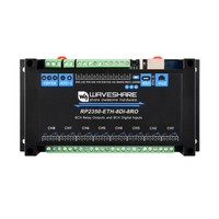 Modul relai RP2350 8 kanal industri, berdasarkan mikrokontroler arsitektur ganda & Dual-core RP2350, Input Digital, RS485